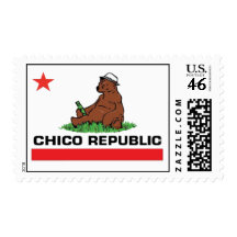 Chico Republic Postage Stamp
