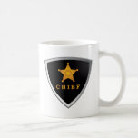Chief badge mug