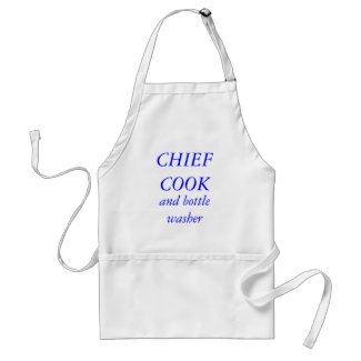 CHIEF COOK UK apron