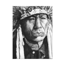 Chief Joseph Gallery Wrapped Canvas