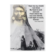 Chief Joseph hear me