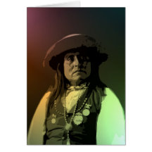 Chief Josh - San Carlos Apache Greeting Cards