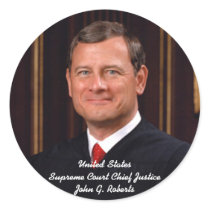 Chief Justice John G. Roberts Stickers