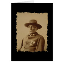 Chief of the Chiricahua Apache Tribe 1898 Card