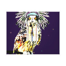 Chief Owl Canvas Prints