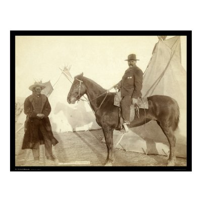 Chief Rocky Bear's Home SD 1891 Poster by lc_grabill