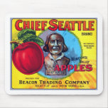 Chief Seattle Apples Mouse Pad
