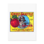 Chief Seattle Apples Postcards
