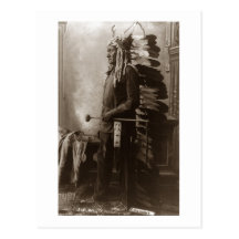 Chief Sitting Bull - Vintage Postcard