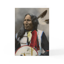 Chief Strikes With Nose, Oglala Sioux  1899 cards