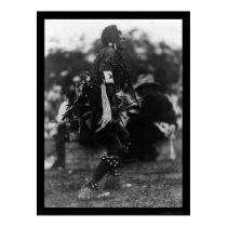Chief Turtle Doing an Indian Storm Dance 1920 posters