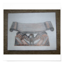 Chief wood stool posters