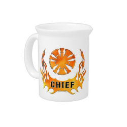 Chief's Flames pitcher