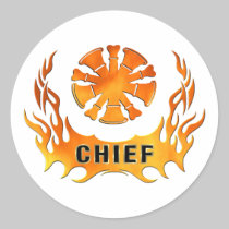 Chief's Flames stickers