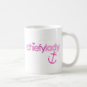 Chiefy Lady Classic White Coffee Mug