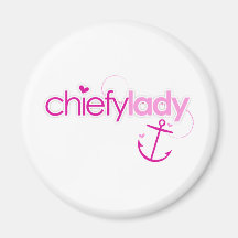 Chiefy Lady Magnet