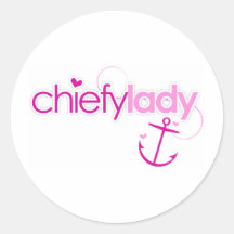 Chiefy Lady Stickers