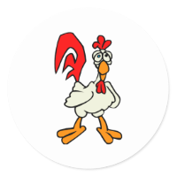 Chiggy Chicken Sticker