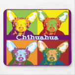 Chihuaha Pop Art Mouse Pad