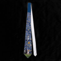 Chihuahua 1 - Starry Night ties