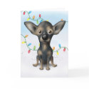 Chihuahua 2 Christmas card