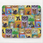 Chihuahua art fun Fierce and Proud little dogs Mouse Pads