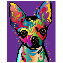 Chihuahua Art T-shirt