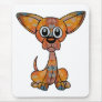 Chihuahua Batik Mouse Pad