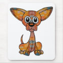 Chihuahua Batik mousepads