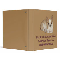 Chihuahua Binder