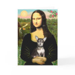 Chihuahua (BlueTan) - Mona Lisa Card