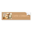 Chihuahua Bumper Sticker bumper stickers by Azan38 Chihuahua Bumper Sticker bumper stickers