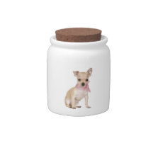 Chihuahua Candy Jar