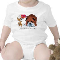 Chihuahua Cartoon 725 - 01 t-shirts