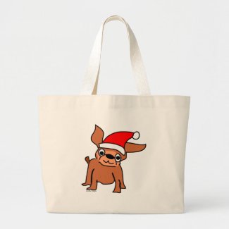 Chihuahua Christmas Bag