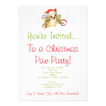 Chihuahua Christmas Invitation