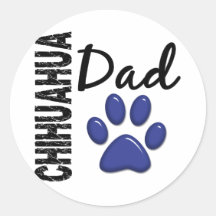 Chihuahua Dad 2 Sticker