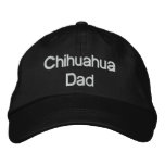 Chihuahua Dad Embroidered Baseball Caps