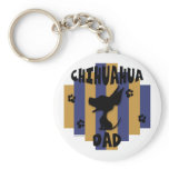 Chihuahua Dad Keychain