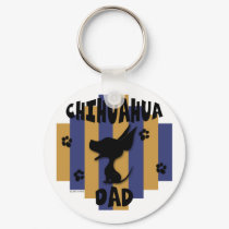 Chihuahua Dad Keychain by NothinButtDogs Chihuahua Dad Keychain