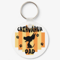 Chihuahua Dad Keychain by NothinButtDogs Chihuahua Dad Keychain