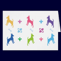 Chihuahua Designer Print cards