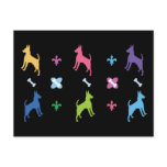 Chihuahua Designer Print Postcards