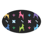 Chihuahua Designer Print stickers