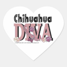Chihuahua DIVA Sticker