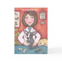 Chihuahua Dog At The Veterinarian Clinic, To A ... cards by jamiecreates1 Chihuahua Dog At The Veterinarian Clinic, To A ... cards