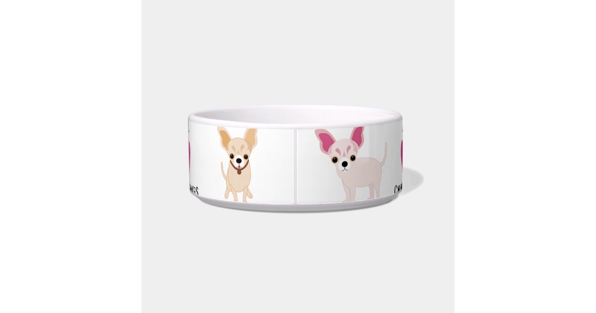 Chihuahua Dog Bowl Zazzle