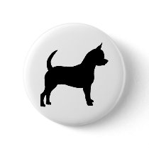 Chihuahua Dog Pinback Button