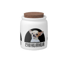 Chihuahua dog candy dish