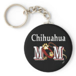 Chihuahua Dog Mom Gifts Keychain